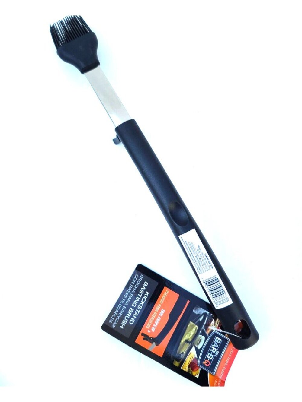 Mr Bar-B-Q Kickstand Basting Brush Silicon Bristles Indoor Outdoor Use NEW - Picture 4 of 6